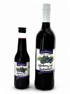 Products: Elderberry and Blackcurrant Syrup