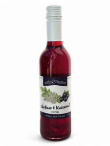 Products: Elderflower and Blackcurrant Cordial