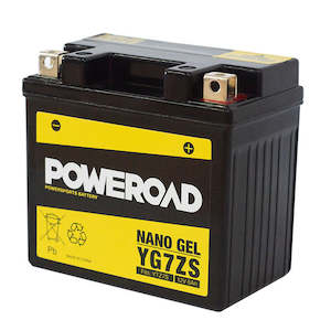YG7-ZS Non-DG Nano Gel Battery Poweroad. Alt: YTZ7S ^ (CYG7ZS)