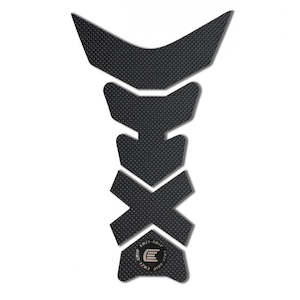 Aprilia 1200 Caponord 2019: Eazi-Grip Centre Tank Pad Design C - PRO Black (PROCENTREPADCBL)