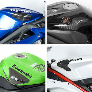 Aprilia 1100 Rsv Tuono V4 2018: Tank Sliders gloss finish V4 Tuono 1100 15- 20 R&G (TS0032CG)