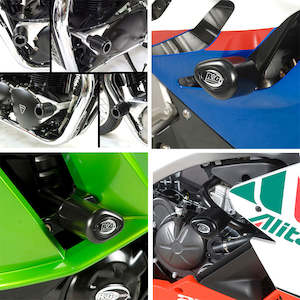 Aprilia 1100 Rsv Tuono V4 2018: Aero Crash Protector Aprilia RHS Only RSV-4 R R&G (CP0257BL-RHS)