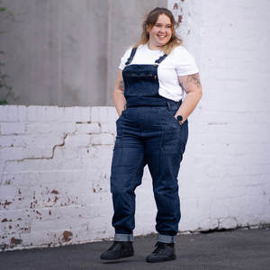 Street Commuting Motorcycle Gear: Daisy Dungaree Overalls - CLEARANCE