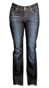 Resurgence Straight Fit Blue Ladies Jean