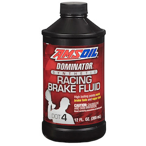 Brake Clutch: Amsoil Dominator DOT 4 Synthetic Racing Brake Fluid High Temp