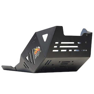 Aprilia Bash Plate AX1690 BLK - Tuareg 660 w/ linkage guard 20-25