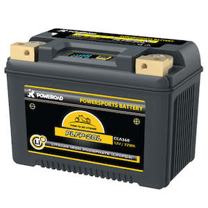 Batteries: Poweroad PLFP-20L Lithium ION 360CCA 16-24Ah Battery