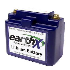 Batteries: EarthX ETX12A Lithium Battery