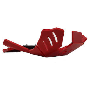 Beta: Beta Bash Plate AX1551 RED - 250/300RR 2020 -24