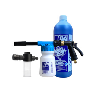 258 Saltymuck Sales NZ Web Combo's: Combo Boat Cleaner 1L + Hose Foam Gun + Engine Flush Mixer Kit 1.