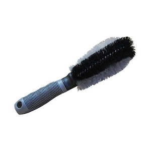 Auto: Wheel Brush Black/Grey- 25cm