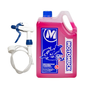 Moto 1: Motorcycle Cleaner 5 Litre + Squirter ProMax