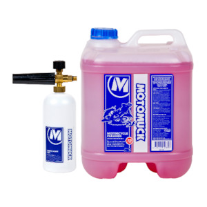 Moto 1: Motorcycle Cleaner 20L + Snow Foam Gun