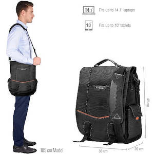 M Market: EVERKI Urbanite Messenger Bag 14.1' ,Checkpoint Friendly Design.