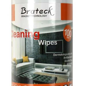 M Market: BRATECK 100pc LCD Cleaning Wipes. Dermatologically Safe, Alcohol