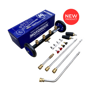 Frontpage: MEGA Under Vehicle Cleaner + Pressure Wash Road Cleaner. - INCL. ADAPTER