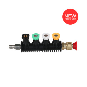 Auto: Pressure Washer Spray Nozzle Tips with extension holder. Quick Connect.