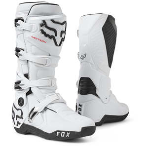 Boots: FOX MOTION BOOTS [WHITE]