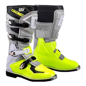 Boots: Gaerne GX-J Boot - Black / Grey / Fluro