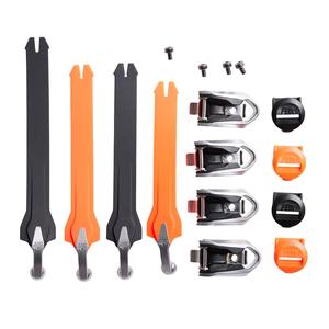 Boots: FOX MOTION BOOT STRAP KIT [FLO ORANGE]