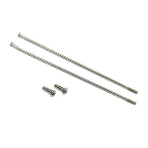 Spokes: SPOKE SET STAINLESS PSYCHIC REAR 19 YAMAHA YZ125 YZ250YZ250F 02-ON YZ450F 03-ON 19 INCH