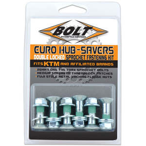 Sprockets: BOLT HUB-SAVERS SPROCKET BOLTS/NUTS -EURO 2008-HS.EU