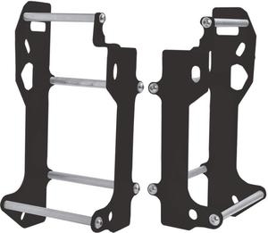 Radiator Guards: Radiator Brace Crosspro Black Beta 2T 13-19
