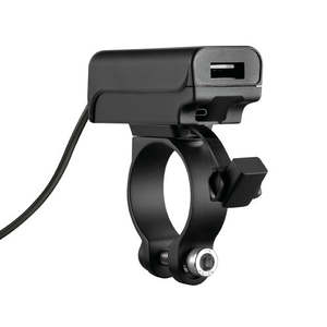 Battery Chargers: OPTILINE TREK X USB CHARGER WITH DOUBLE USB SOCKET (USB A + USB C) RAINPROOF