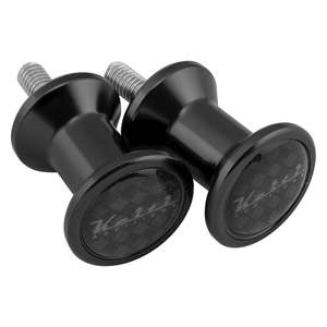 Bobbin Bolts: KEITI BOBBIN BOLTS SWINGARM SPOOLS [BLACK]