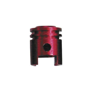 Wheel Tyre Accessories: KEITI PISTON VALVE CAPS [RED]
