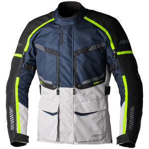 RST MAVERICK EVO CE TEXTILE JACKET [NAVY/SILVER]
