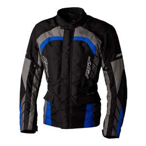 RST ALPHA 5 CE TEXTILE JACKET [BLACK/BLUE]
