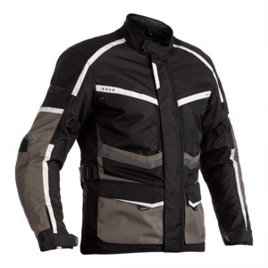 Textile Jackets: RST MAVERICK CE TEXTILE JACKET [BLACK/GREY]