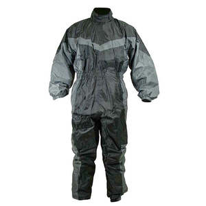 MOBIG Detroit 1 Piece Rain Suit - Black Grey