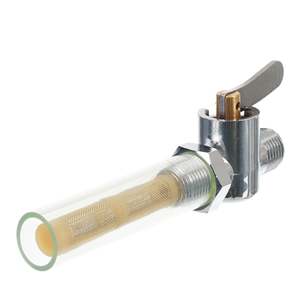 British Parts: WHITES FUEL TAP CHROME BRITISH