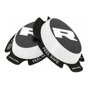 Knee Sliders: Richa TPU Knee Sliders - White
