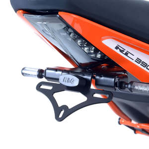 Numberplate Accessories: Tail Tidy for KTM 1390 Super Duke R (Evo) 24- 990 Duke 24- Black R&G (LP0374BK)