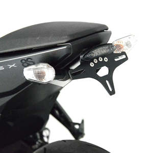 Numberplate Accessories: Tail Tidy - Suzuki GSX-8S '23- Black (LP0363BK)