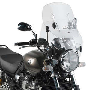 Windscreens: Universal Airflow screen - handlebar mounted