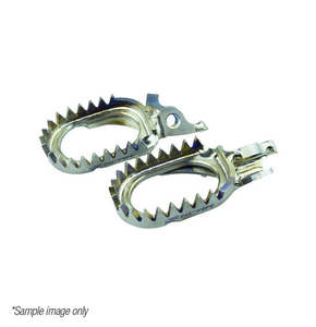 SCAR Titanium Footpegs Anti-Mud