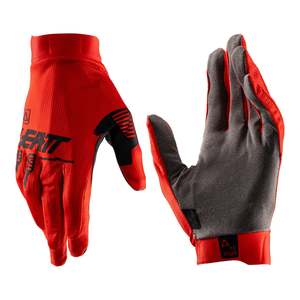 Gloves: Leatt 1.5 GripR Glove - Red