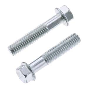 Hardware: Bolt Hex Flange Bolts 6 x 30 mm (Pack of 10)
