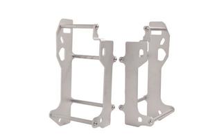 RADIATOR BRACE CROSSPRO SILVER SUZUKI DRZ400 00-22