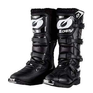 Boots: ONEAL Rider Pro Offroad/Dirt Boots - Black (Youth)