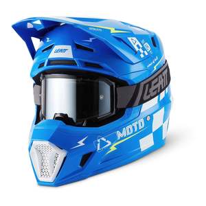 Mxhelmets: Leatt 7.5 Helmet Kit - Blue