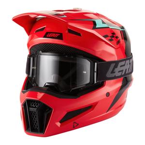 Mxhelmets: Leatt 3.5 Junior Helmet Kit - Red