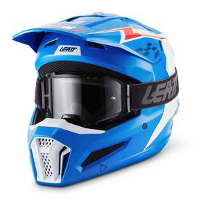 Mxhelmets: Leatt 3.5 Helmet Kit - Blue