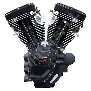 310-0900A T124 BLACK EDITION LONG BLOCK ENGINE FOR 2006-&APOS;17 HD&REG; DYNA&RE&hellip;