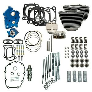 POWER PACKAGE - 128 CI OIL COOLED, CHAIN DRIVE, W/ HIGHLIGHTED FINS AND CHROME P&hellip;