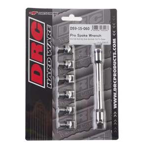 DRC PRO SPOKE WRENCH 5.6-7.0 TI-COLOUR